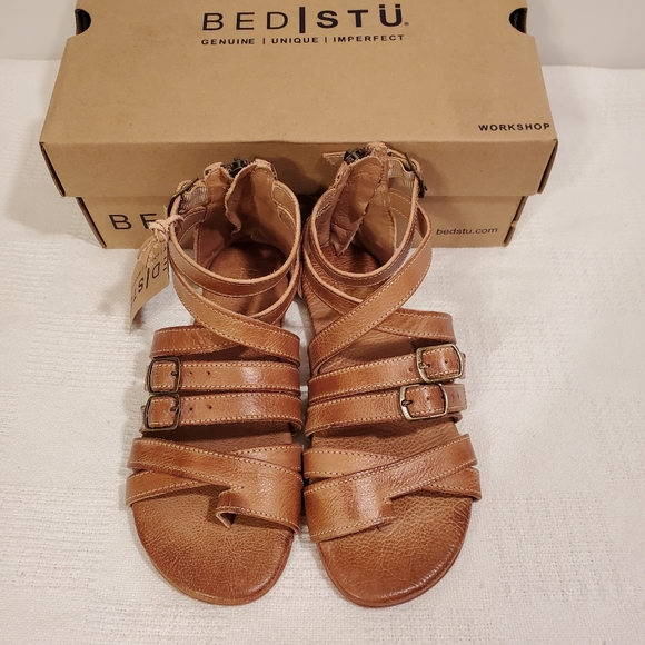 Bed Stu Shoes - 🆕️ BED STU MIYA TAN RUSTIC BOHO SANDALS